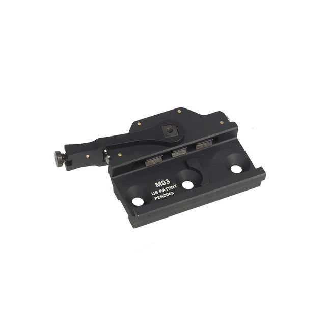 Army Force M93 QD フラッシュライトマウント 20mm レール用 (AF-MT0110) - ブラック-AIRSOFT GOGO エアガン・サバゲー用品通販
