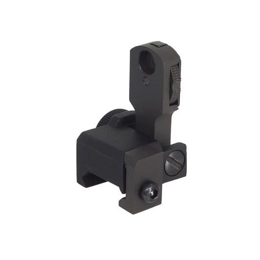 Army Force MAD BUIS フリップアップリアサイト 20mmレール用 (AF-SG022) - ブラック-AIRSOFT GOGO エアガン・サバゲー用品通販