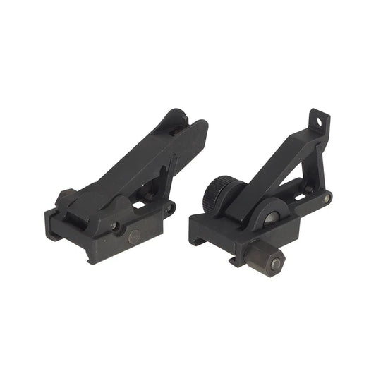 Army Force マンゴーン フリップアップサイトセット (AF-SG023) - ブラック-AIRSOFT GOGO エアガン・サバゲー用品通販