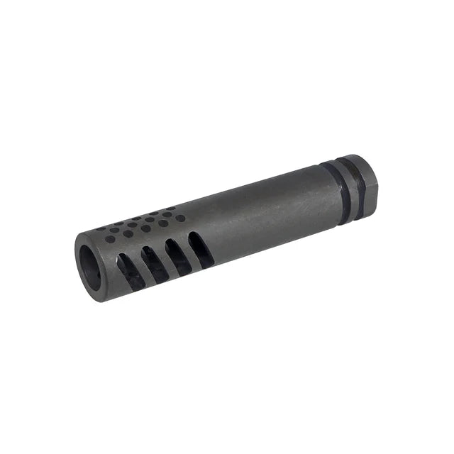 Army Force マルチポート スチール フラッシュハイダー 14mm用 (FL0078CCW) - ブラック-AIRSOFT GOGO エアガン・サバゲー用品通販