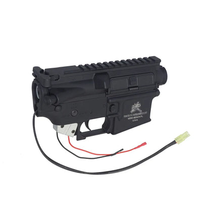 Army Force メタルレシーバー 完全 QD ギアボックス付き M4 AEG 用(MR003)- ブラック-AIRSOFT GOGO エアガン・サバゲー用品通販