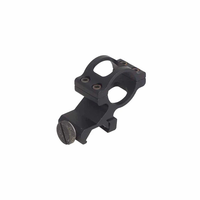 Army Force オフセット懐中電灯マウント 20mmレール用 (AF-MT0118) - ブラック-AIRSOFT GOGO エアガン・サバゲー用品通販