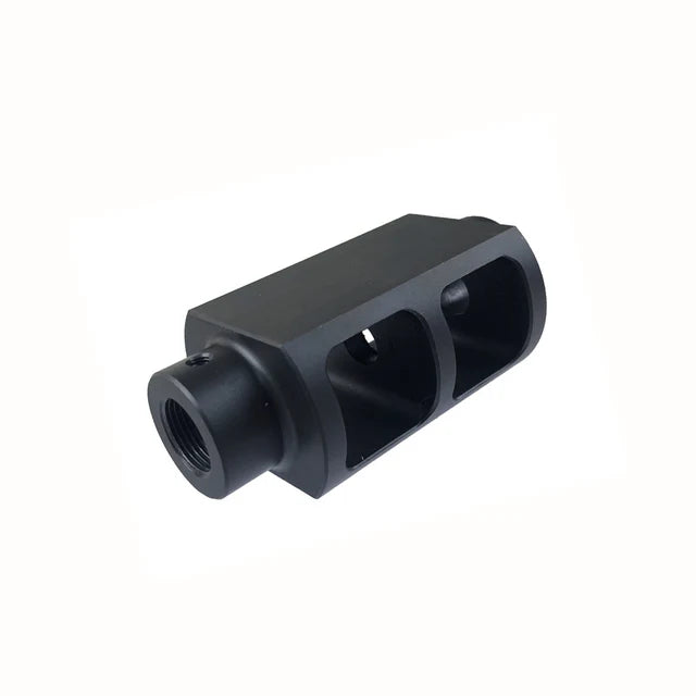 Army Force パンツァーマズルブレーキ ( FL0084 ) - ブラック-AIRSOFT GOGO エアガン・サバゲー用品通販