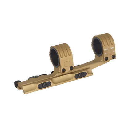 Army Force QD デュアルスコープマウント 20mmレール用 (AF-MT0064B) - ブラウン-AIRSOFT GOGO エアガン・サバゲー用品通販