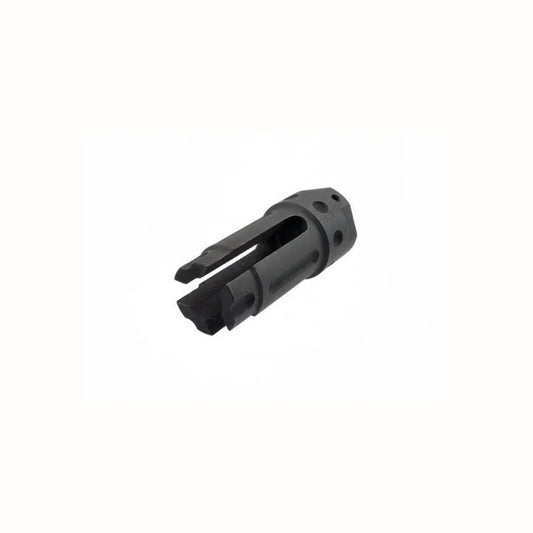 Army Force QDC 3プロング スチール フラッシュ ハイダー (FL0048) - ブラック-AIRSOFT GOGO エアガン・サバゲー用品通販