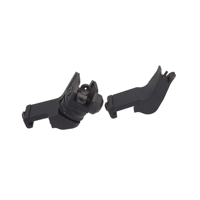 Army Force RTS バックアップサイトセット 20mm用 (AF-SG0009) - ブラック-AIRSOFT GOGO エアガン・サバゲー用品通販