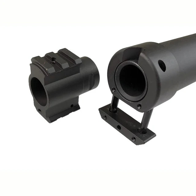 Army Force SR-25 スタイル エアソフト サプレッサー (AF-SI0136) - ブラック-AIRSOFT GOGO エアガン・サバゲー用品通販