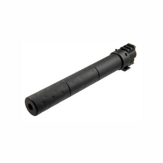 Army Force SR-25 スタイル エアソフト サプレッサー (AF-SI0136) - ブラック-AIRSOFT GOGO エアガン・サバゲー用品通販