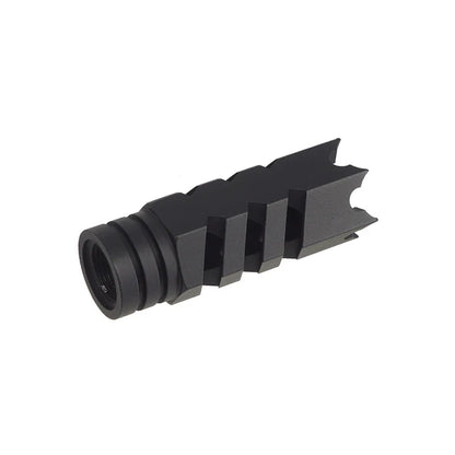 Army Force スパイクブリーチャーフラッシュハイダー 14mm用 (FL0012）- ブラック-AIRSOFT GOGO エアガン・サバゲー用品通販