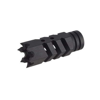 Army Force スパイクブリーチャーフラッシュハイダー 14mm用 (FL0012）- ブラック-AIRSOFT GOGO エアガン・サバゲー用品通販