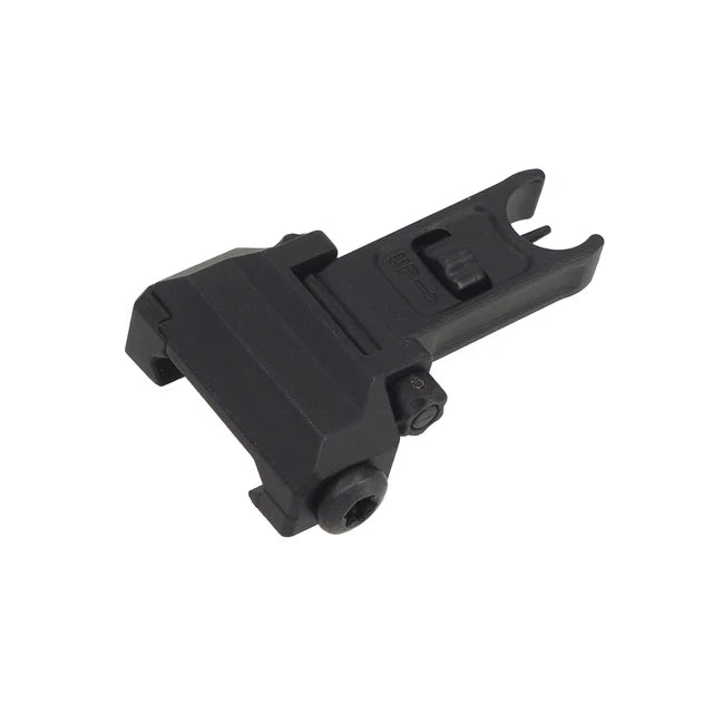 Army Force タクティカル フロント フォールディング マイクロ サイト 20mm レール用 (AF-SG052)- ブラック-AIRSOFT GOGO エアガン・サバゲー用品通販