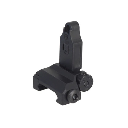 Army Force タクティカルリアフォールディングマイクロサイト 20mmレール用 (AF-SG053) - ブラック-AIRSOFT GOGO エアガン・サバゲー用品通販