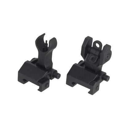 Army Force トイバトルサイトセット 20mmレール用 (AF-SG015) - ブラック-AIRSOFT GOGO エアガン・サバゲー用品通販