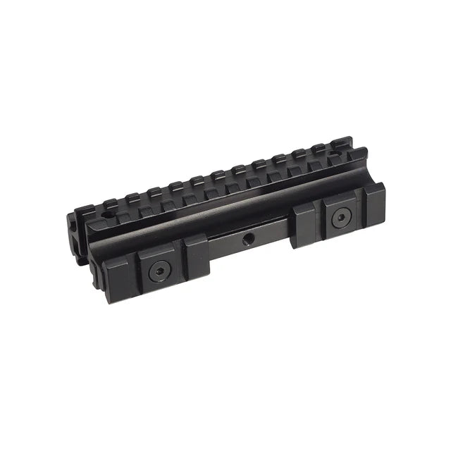 Army Force トライレールマウントベース 20mmレール用 (AF-MT0041) - ブラック-AIRSOFT GOGO エアガン・サバゲー用品通販
