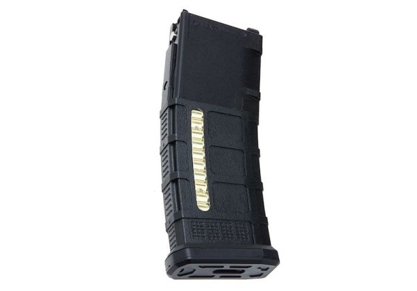 Army x T8 Tokyo Marui MWS マガジン (P30) ウィンドウ付き (35発 エアソフト グリーンガスマガジン) - ブラック-AIRSOFT GOGO エアガン・サバゲー用品通販