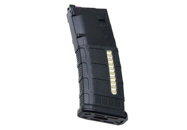 Army x T8 Tokyo Marui MWS マガジン (P30) ウィンドウ付き (35発 エアソフト グリーンガスマガジン) - ブラック-AIRSOFT GOGO エアガン・サバゲー用品通販
