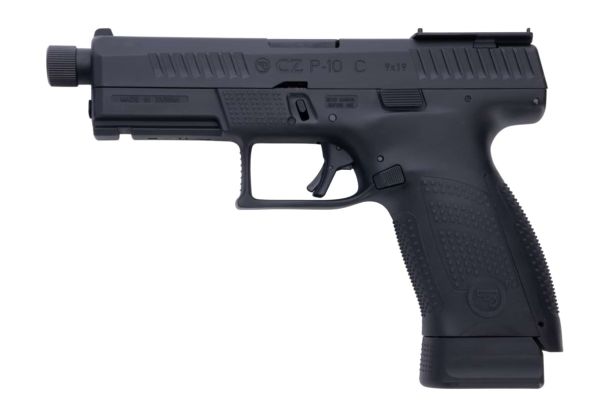 ASG CZ P-10C GBB ピストル エアソフトガン (CO2 バージョン、光学機器対応) - ブラック-AIRSOFT GOGO エアガン・サバゲー用品通販