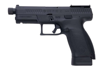 ASG CZ P-10C GBB ピストル エアソフトガン (CO2 バージョン、光学機器対応) - ブラック-AIRSOFT GOGO エアガン・サバゲー用品通販