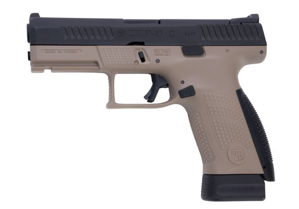 ASG CZ P-10C GBB ピストル エアソフトガン (CO2 バージョン、光学機器対応) - ブラック-AIRSOFT GOGO エアガン・サバゲー用品通販