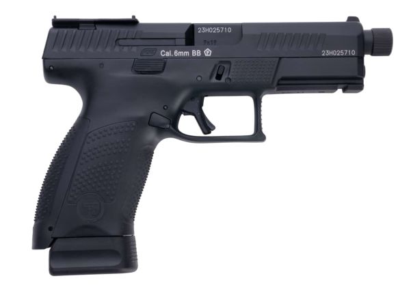 ASG CZ P-10C GBB ピストル エアソフトガン (CO2 バージョン、光学機器対応) - ブラック-AIRSOFT GOGO エアガン・サバゲー用品通販