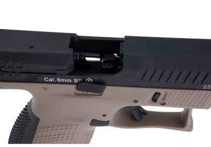 ASG CZ P-10C GBB ピストル エアソフトガン (CO2 バージョン、光学機器対応) - ブラック-AIRSOFT GOGO エアガン・サバゲー用品通販