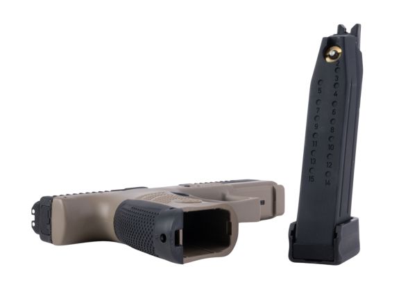ASG CZ P-10C GBB ピストル エアソフトガン (CO2 バージョン、光学機器対応) - ブラック-AIRSOFT GOGO エアガン・サバゲー用品通販
