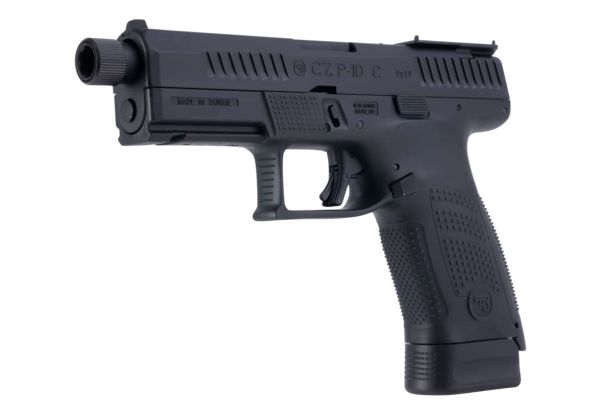 ASG CZ P-10C GBB ピストル エアソフトガン (CO2 バージョン、光学機器対応) - ブラック-AIRSOFT GOGO エアガン・サバゲー用品通販