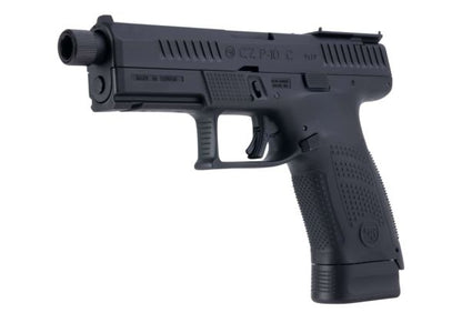 ASG CZ P-10C GBB ピストル エアソフトガン (CO2 バージョン、光学機器対応) - ブラック-AIRSOFT GOGO エアガン・サバゲー用品通販