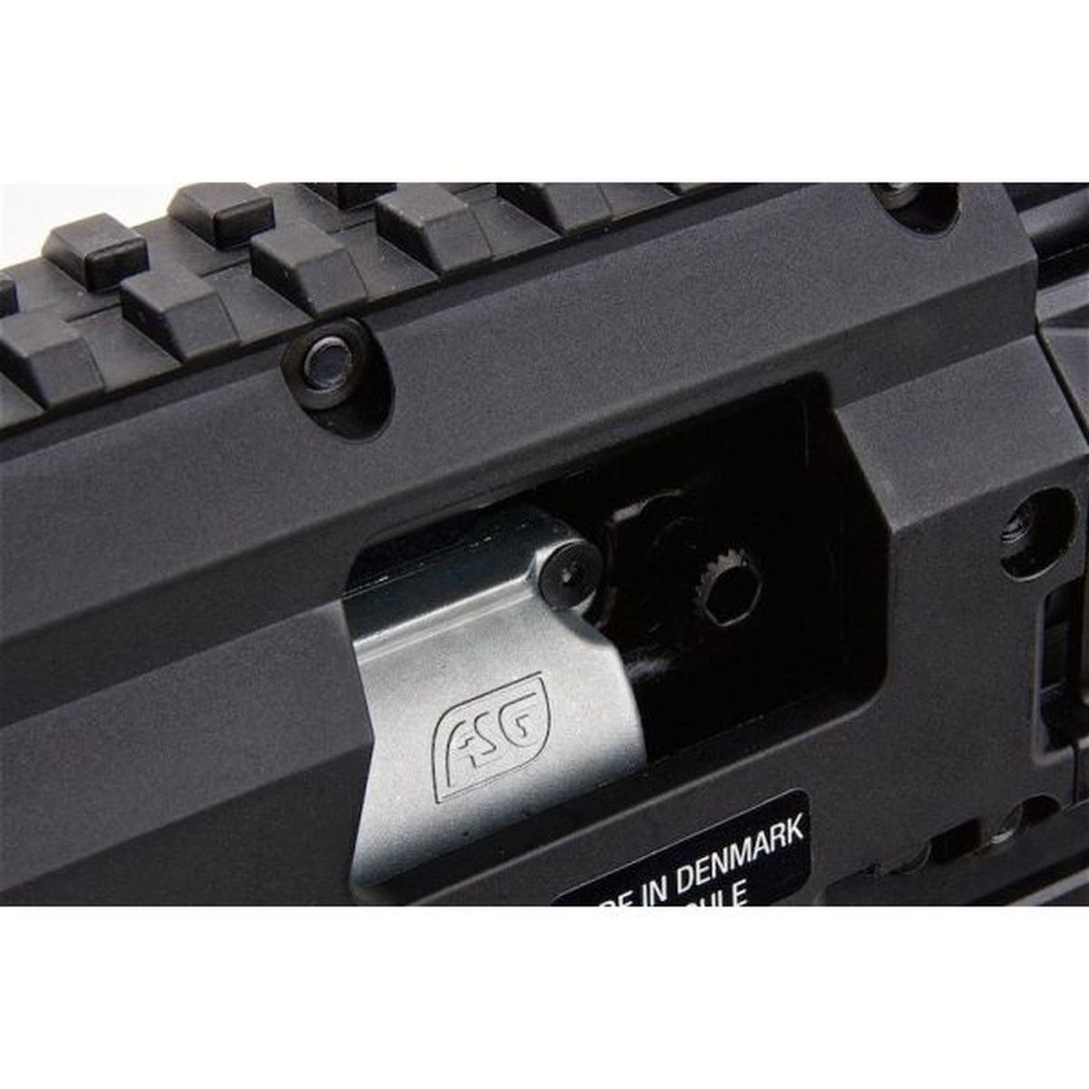 ASG CZ SCORPION EVO 3 ATEC エアソフト AEG ライフル - ブラック (2 つの追加マガジン付き)-AIRSOFT GOGO エアガン・サバゲー用品通販