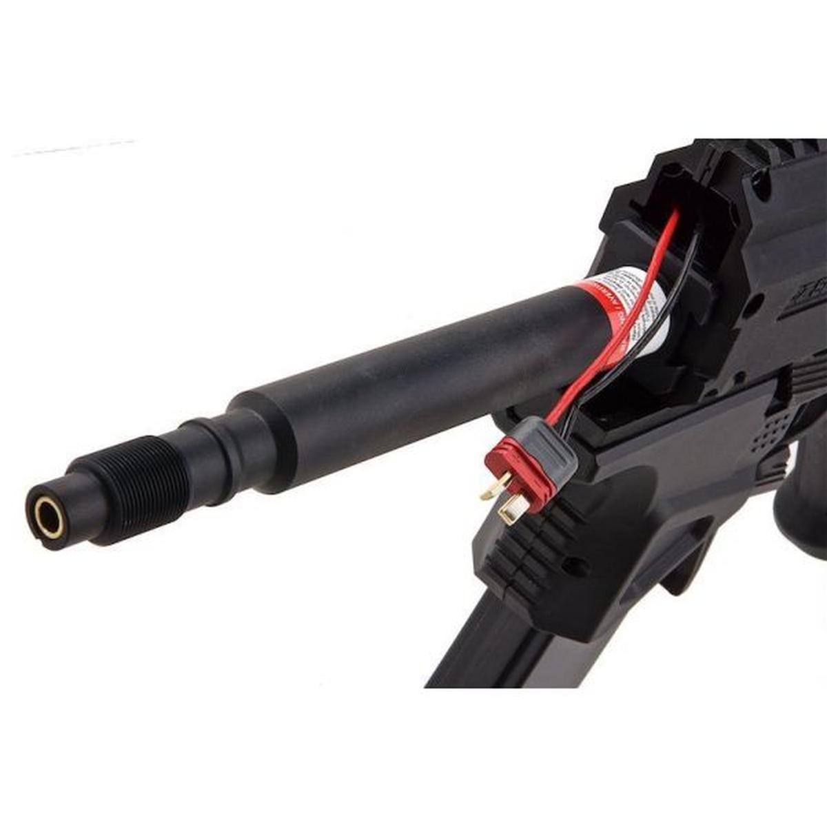ASG CZ SCORPION EVO 3 ATEC エアソフト AEG ライフル - ブラック (2 つの追加マガジン付き)-AIRSOFT GOGO エアガン・サバゲー用品通販