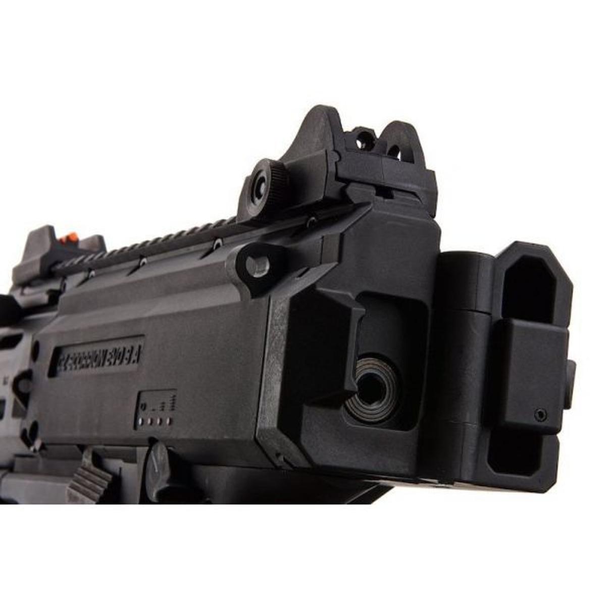 ASG CZ SCORPION EVO 3 ATEC エアソフト AEG ライフル - ブラック (2 つの追加マガジン付き)-AIRSOFT GOGO エアガン・サバゲー用品通販
