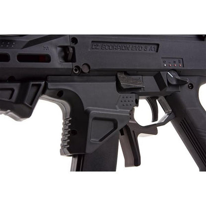 ASG CZ SCORPION EVO 3 ATEK エアソフト AEG ライフル - ブラック-AIRSOFT GOGO エアガン・サバゲー用品通販