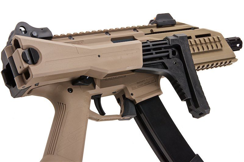 ASG CZ Scorpion EVO3A1 エアソフト AEG ライフル - FDE-AIRSOFT GOGO エアガン・サバゲー用品通販