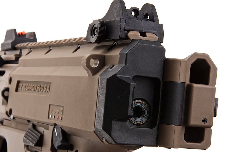 ASG CZ Scorpion EVO3A1 エアソフト AEG ライフル - FDE-AIRSOFT GOGO エアガン・サバゲー用品通販
