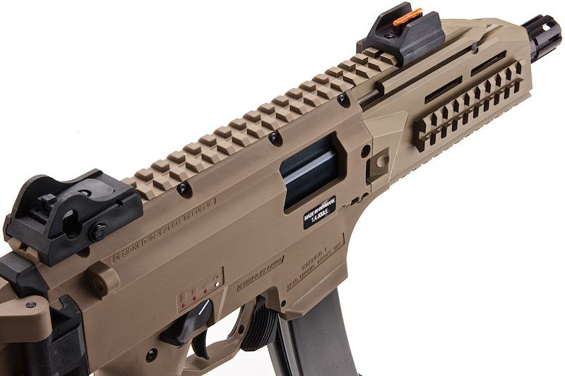 ASG CZ Scorpion EVO3A1 エアソフト AEG ライフル - FDE-AIRSOFT GOGO エアガン・サバゲー用品通販