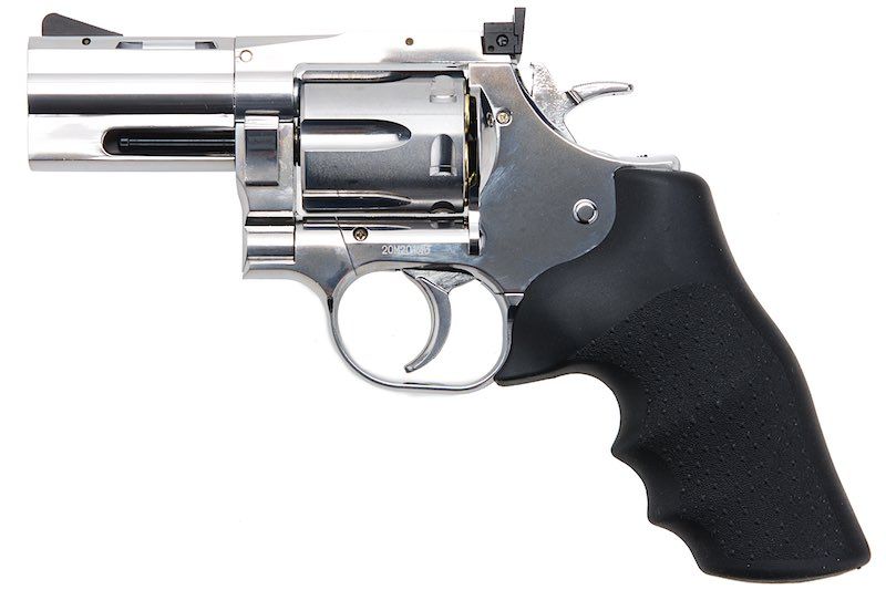 ASG ダン・ウェッソン リボルバー 715 2.5インチ 6mm CO2バージョン - 銀(ぎん)（Wingun製）-AIRSOFT GOGO エアガン・サバゲー用品通販