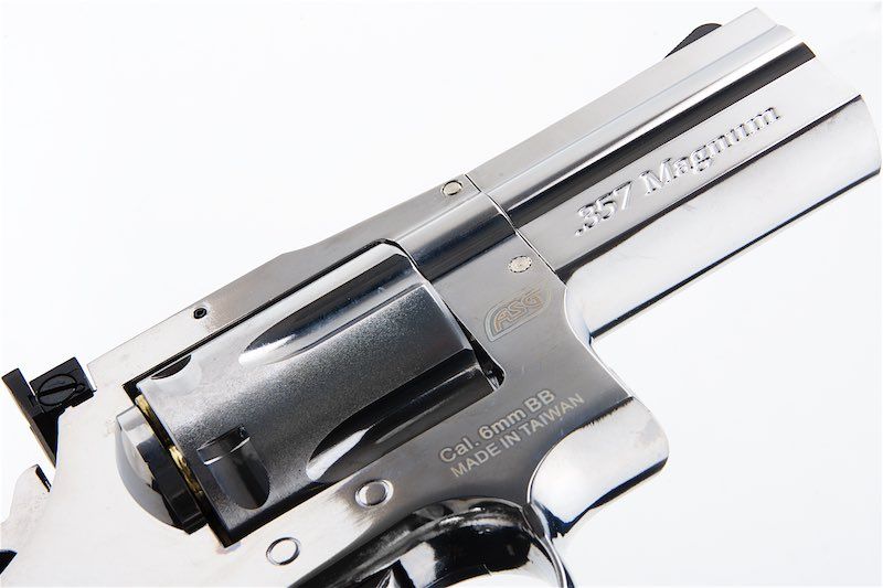 ASG ダン・ウェッソン リボルバー 715 2.5インチ 6mm CO2バージョン - 銀(ぎん)（Wingun製）-AIRSOFT GOGO エアガン・サバゲー用品通販