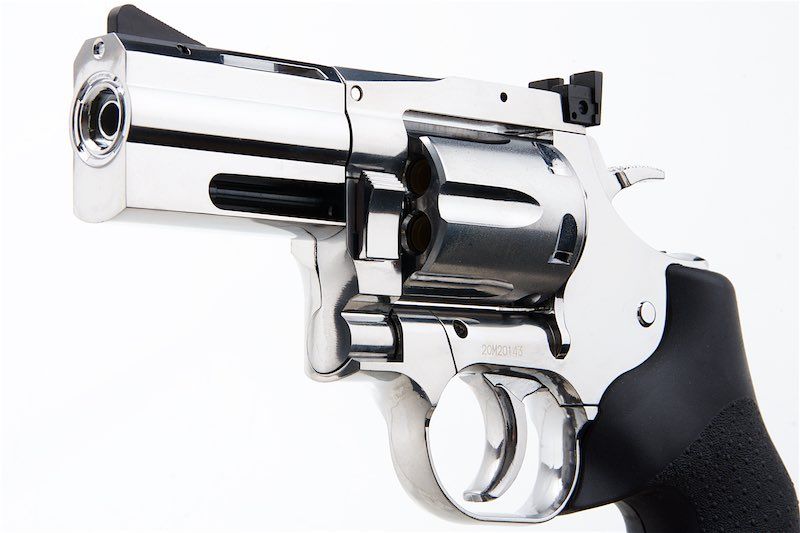 ASG ダン・ウェッソン リボルバー 715 2.5インチ 6mm CO2バージョン - 銀(ぎん)（Wingun製）-AIRSOFT GOGO エアガン・サバゲー用品通販