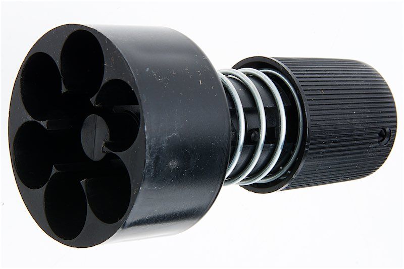 ASG ダン・ウェッソン リボルバー 715 4インチ 6mm CO2 バージョン - ブラック (Wingun 製)-AIRSOFT GOGO エアガン・サバゲー用品通販