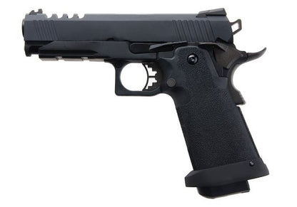 AW Custom HI-CAPA 4.3 HX27 グリーンガス エアソフトピストル - ブラック-AIRSOFT GOGO エアガン・サバゲー用品通販