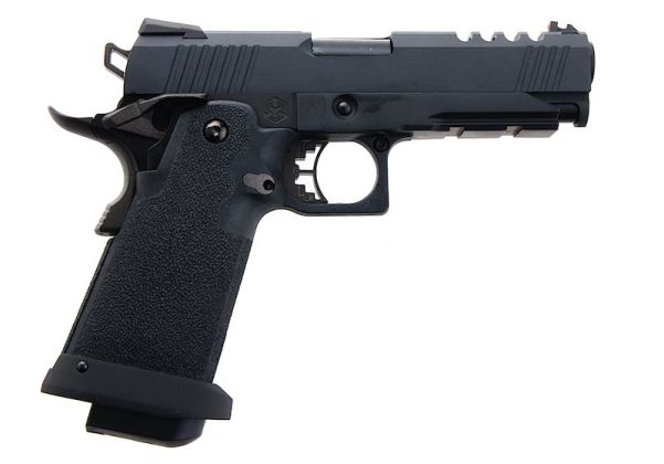 AW Custom HI-CAPA 4.3 HX27 グリーンガス エアソフトピストル - ブラック-AIRSOFT GOGO エアガン・サバゲー用品通販