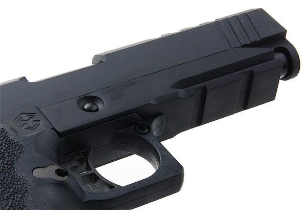 AW Custom HI-CAPA 4.3 HX27 グリーンガス エアソフトピストル - ブラック-AIRSOFT GOGO エアガン・サバゲー用品通販