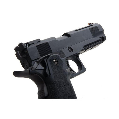AW カスタム HI CAPA 5.1 HX27 グリーン ガス エアガン ピストル - ブラック-AIRSOFT GOGO エアガン・サバゲー用品通販