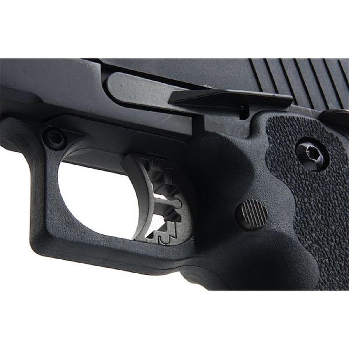 AW カスタム HI CAPA 5.1 HX27 グリーン ガス エアガン ピストル - ブラック-AIRSOFT GOGO エアガン・サバゲー用品通販