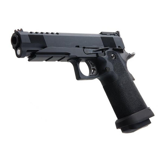 AW カスタム HI CAPA 5.1 HX27 グリーン ガス エアガン ピストル - ブラック-AIRSOFT GOGO エアガン・サバゲー用品通販