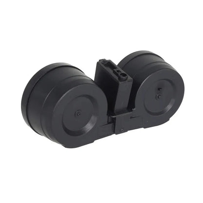 Battleaxe 3000 ラウンド 電動 C-Mag AR / M4 AEG 用 (BX-6985A-9V) - ブラック-AIRSOFT GOGO エアガン・サバゲー用品通販