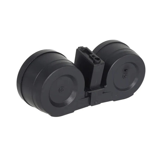 Battleaxe 3000 ラウンド 電動 C-Mag AR / M4 AEG 用 (BX-6985A-9V) - ブラック-AIRSOFT GOGO エアガン・サバゲー用品通販