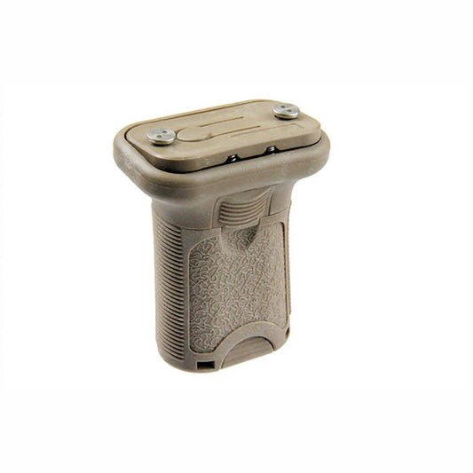 Battleaxe Gfighter QD 垂直グリップ ショート KeyMod用 (BX-GR004)-ダークアース-AIRSOFT GOGO エアガン・サバゲー用品通販