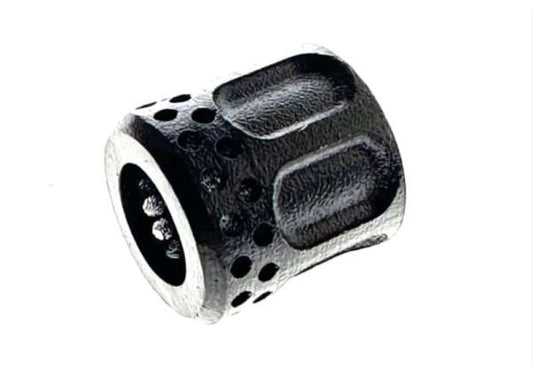 BBF エアソフト コンペンセイター (14mm CCW) (316 スチール、ブラック)-AIRSOFT GOGO エアガン・サバゲー用品通販