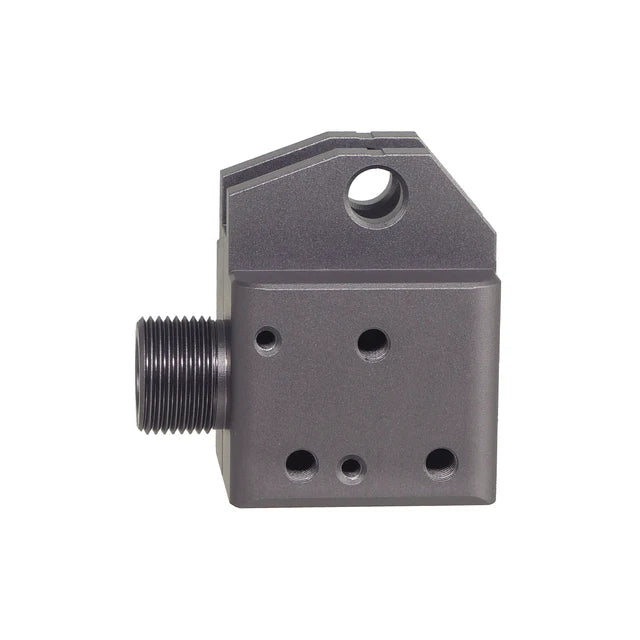 BBT CNC アルミ ホップアップ チャンバー マルヤマ SCW-9 PRO / PRO-G 用 (BBT-M-SCW-008) - グレー-AIRSOFT GOGO エアガン・サバゲー用品通販